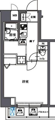 ワイズ ル・リオン東京墨田の間取り画像