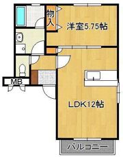 アールエムハイツ IIIの間取り画像