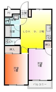 プレステージの間取り画像