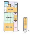 木川西2丁目貸家の間取り画像