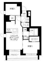 アルティザ東銀座の間取り画像