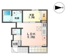 ベルフルールの間取り画像