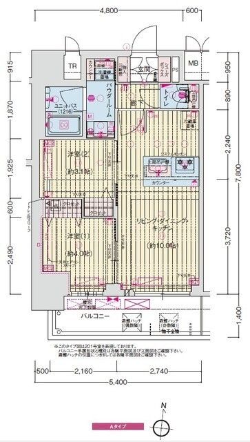 間取図