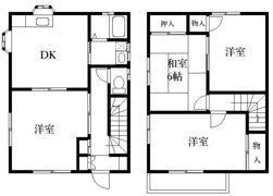 川島アパートの間取り画像