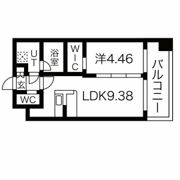 プレジオ難波EUROの間取り画像