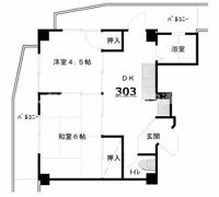 塚本マンションの間取り画像
