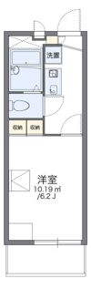 レオパレス横浜山手の間取り画像