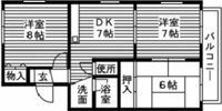 グリーンハイツ舟入の間取り画像