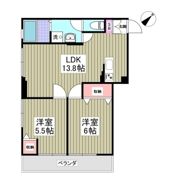 羽根木ファミリーマンションの間取り画像
