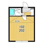 クレール恵比寿の間取り画像