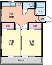 サンハイツ高橋の間取り画像