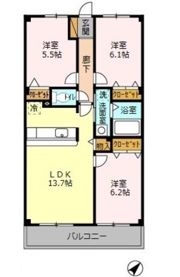 ベルサンモールの間取り画像