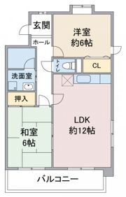 ハピネス原の間取り画像