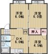 星島コーポC棟の間取り画像