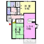 フレグランスBの間取り画像