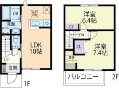 リバーサイド (Riverside)の間取り画像
