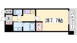 ピアグレース神戸の間取り画像