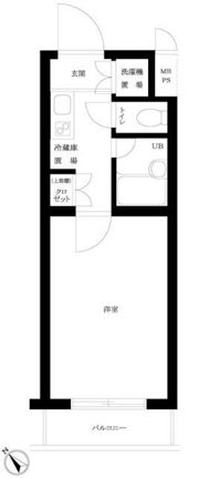 ルーブル戸越公園弐番館の間取り画像