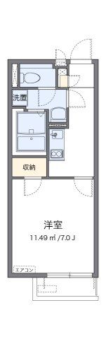 クレイノアズールの間取り画像