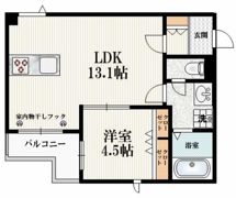 シティテラス下北沢の間取り画像
