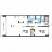 パークナードフィット津雲台の間取り画像