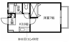 リビエール倉敷の間取り画像