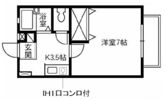 リビエール倉敷の間取り画像
