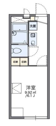 レオパレスグレイスの間取り画像