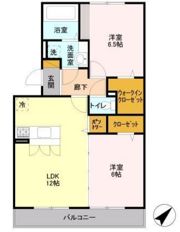 フレアの間取り画像