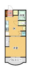 マルイレジデンスの間取り画像