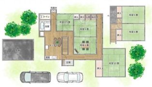 長岡市十日町戸建ての間取り画像