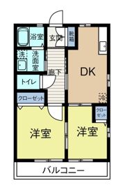 ハイムレトアの間取り画像