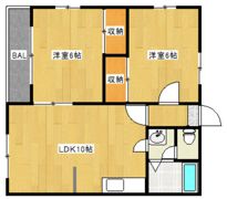インフィールド牛田新町の間取り画像
