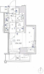 レーヴアデル千住新橋の間取り画像