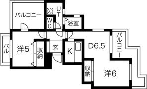 グランドメゾン本山の間取り画像