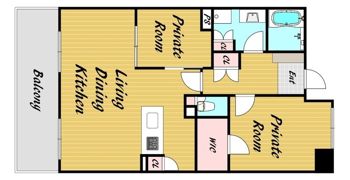 パインフィールド洛東の間取り画像
