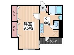 ヴィアーレ舟入中町の間取り画像