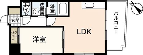 ONES CASTLEの間取り画像