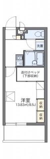 レオパレス新都心Ⅱの間取り画像
