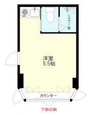 中銀目黒タワービルの間取り画像