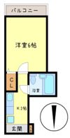 ヒルズ焼山の間取り画像