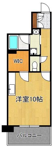 ザ・サンパークシティ黒崎 802号室の間取り画像