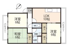 ソシア上土井Ⅲの間取り画像