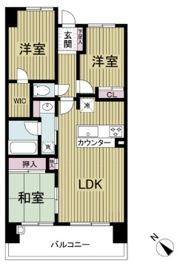レジディア都島Ⅱの間取り画像