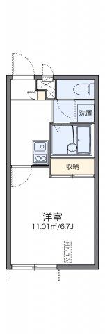 レオパレスメゾンエスエスの間取り画像