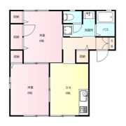 リーベンハイツSUWA Bの間取り画像