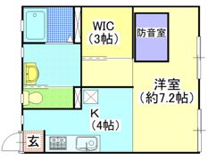 エトワールコーポの間取り画像