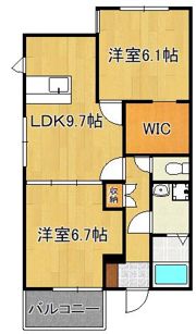 プレミアージュ緑ヶ丘IIの間取り画像