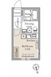 LiveFlat千駄木の間取り画像