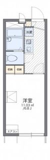 レオパレス小柳町Ⅲの間取り画像